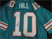 Tyreek Hill Signed Jersey FSG COA