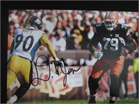 Dawand Jones Signed 8x10 Photo JSA Witnessed