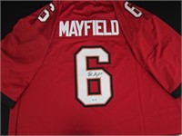 Baker Mayfield Signed Jersey FSG COA