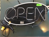 Neon 'OPEN' Sign