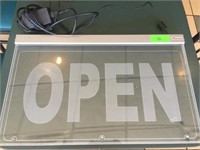 Acrylic 'OPEN' Sign
