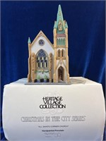 Dept 56 All Saints Corner Church Xmas in the City