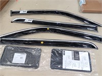 GOODYEAR Shatter proof side window deflectors