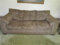 MOCHA SOFA - GREAT SHAPE - PICK UP ONLY