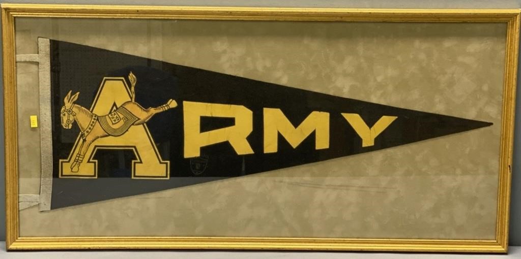 Army West Point Framed Pennant
