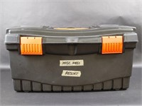 Black and Decker Double Latch Plastic Tool Box