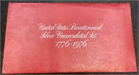 US BICENTENNIAL SILVER UC SET 1776-1976