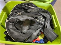 Bin of Backpacks/Bags