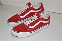 Vans Red Fashion Sneakers Size 10