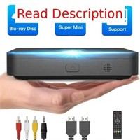 Blu Ray DVD Player with HDMI  Portable Blue ray Pl