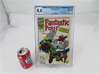 Fantastic Four #348 , Comic book gradé CGC 8.0