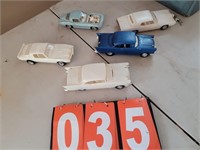 57 chevy vette models vintage 1/24