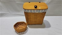 2 longaberger baskets