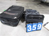 2 ROLLING SUITCASES