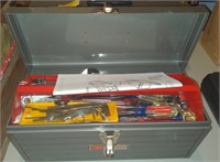 (G) Craftsman tool box 17x7x8, contents included