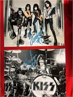 Kiss drummer autograph