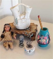Native American Pottery and Figurines