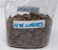 Approx. 1,696 Wheat Cents