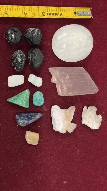Lot of Various Crystals and Stones