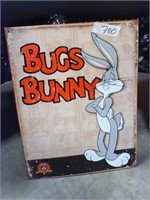 Metal bugs bunny sign