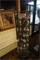 Rack of Magnets & Key Chains