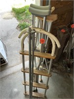 Crutches & Ladder