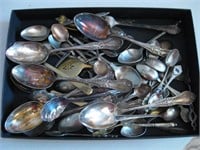 Collector's Spoons & Assorted Flatware