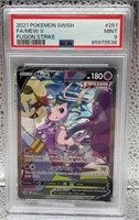 2021 Pokemon SWSH FA/Mew V Fusion Strike PSA 9