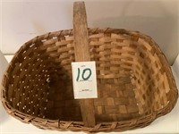 Old Vintage Gathering Basket
