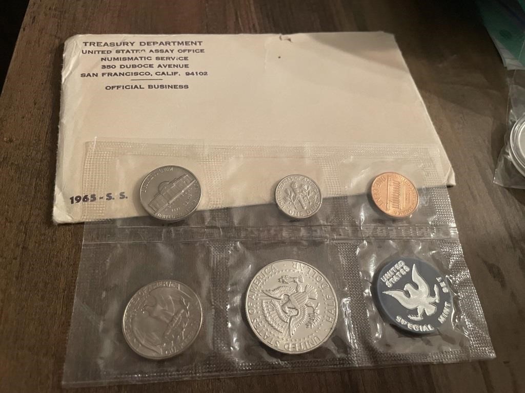 1965  uncirculated US Special Mint Set