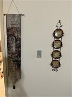 4 - inspirational plates and banner tapestry