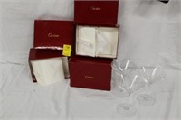 Cartier Martini Glasses & Envelopes