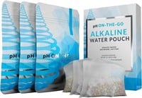 pH On-The-Go Portable Water Filter, 3 POUCHES