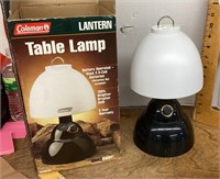 Coleman battery operated table lamp