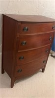 Vintage dresser, 18.5x34x46 has small damage on