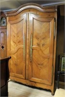 Early 19th Century Cherry Wood Armoire.