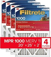 Filtrete 20x25x2 Air Filter MPR 1000 MERV 11, All