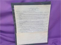 Army Service Forces letter