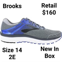 NEW Men's Brooks Running Shoes Size 14 $160