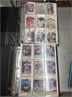 Binders Of 1988 & 1990 Fleer Baseball Cards