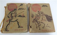 Vintage Daniel Boone, Buffalo Bill Books