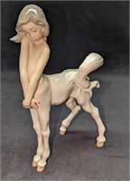 Retired Lladro Centaur Girl Figurine