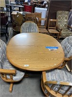 Kitchen table and chairs.