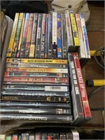 Flat of DVDs