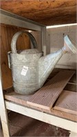 Vintage Galvanized Watering Can 8 gallon