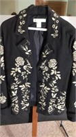 Stetson Embroidered Ladies Jacket, Medium