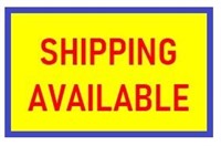 WE DO SHIPPING CANADA WIDE............