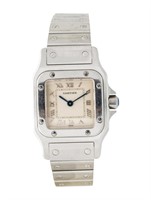 Cartier Santos De Cartier Galbee Ss Watch