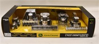 1/64 Ertl John Deere 5-Piece Chrome Plated Set
