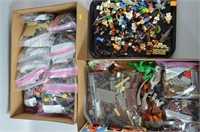 Lego Collection w/ Minifigs & Parts